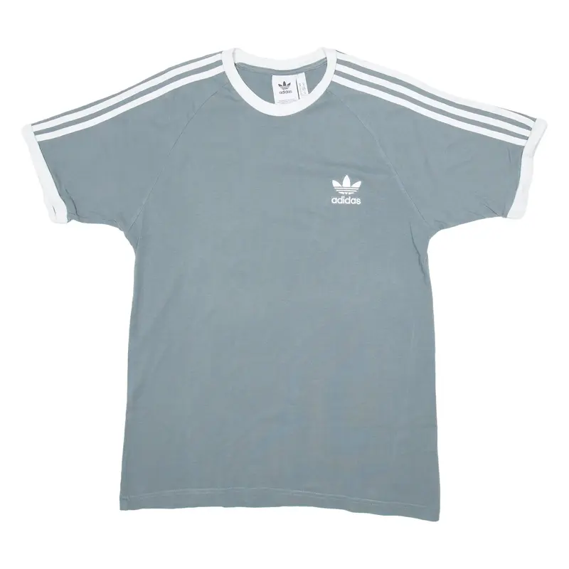 ADIDAS Mens T-Shirt Grey M