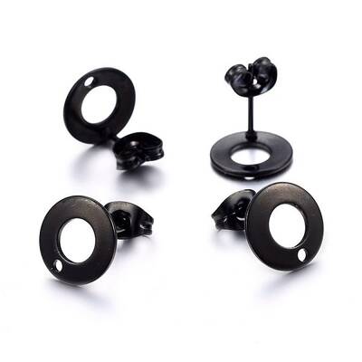 304 Stainless Steel Stud Earring Findings