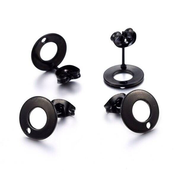 304 Stainless Steel Stud Earring Findings