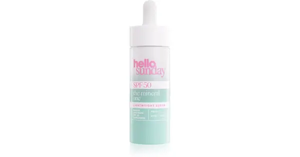 hello sunday the mineral one lightweight lightweight serum SPF 50 30 ml