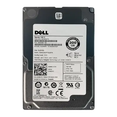 H8DVC Dell 300GB 6Gb/s SAS 15000 2.5-inch 64MB Hard Drive