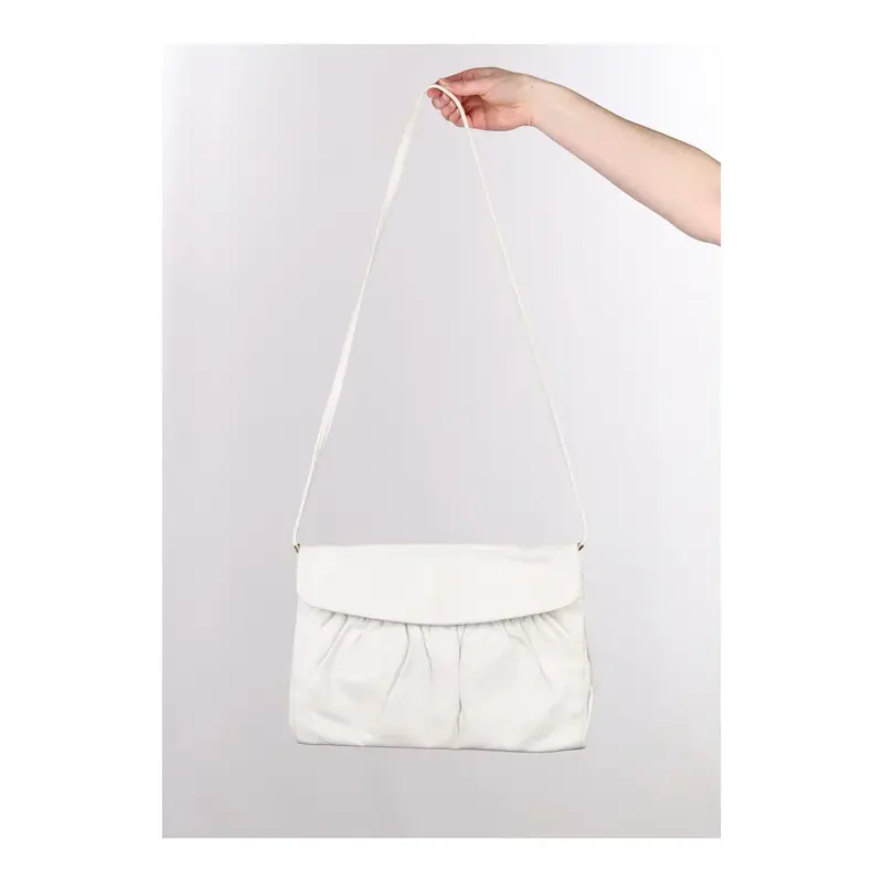 Unbranded Shoulder Bag - No Size White Leather | Size: no size
