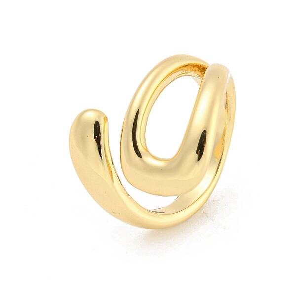 Brass Open Cuff Rings