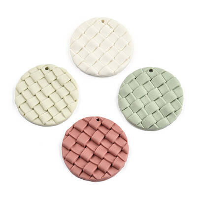 Handmade Polymer Clay Pendants
