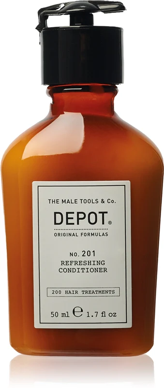 Depot No. 201 Refreshing Moisturizing Conditioner For Shiny And Soft Hair 50 Ml