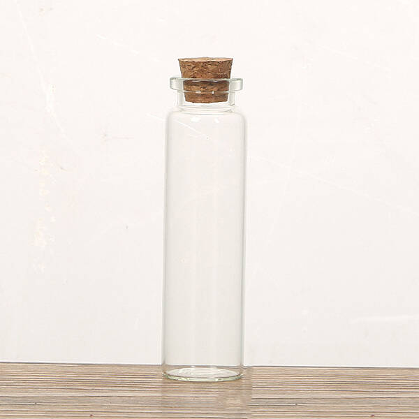Glass Cork Bottles Ornament