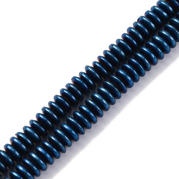 Electroplated Non-magnetic Hematite Beads Strands