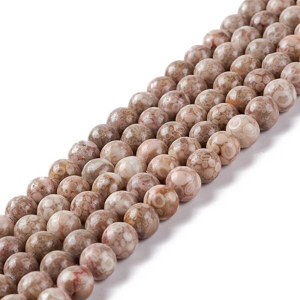 Natural Maifanite/Maifan Stone Beads Strands