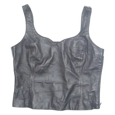 Womens Top Black Sleeveless UK 10