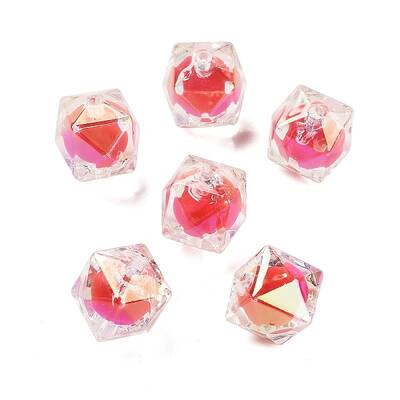 UV Plating Opaque Acrylic Beads
