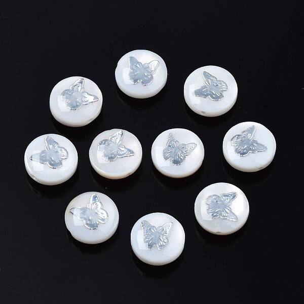 Natural Freshwater Shell Beads