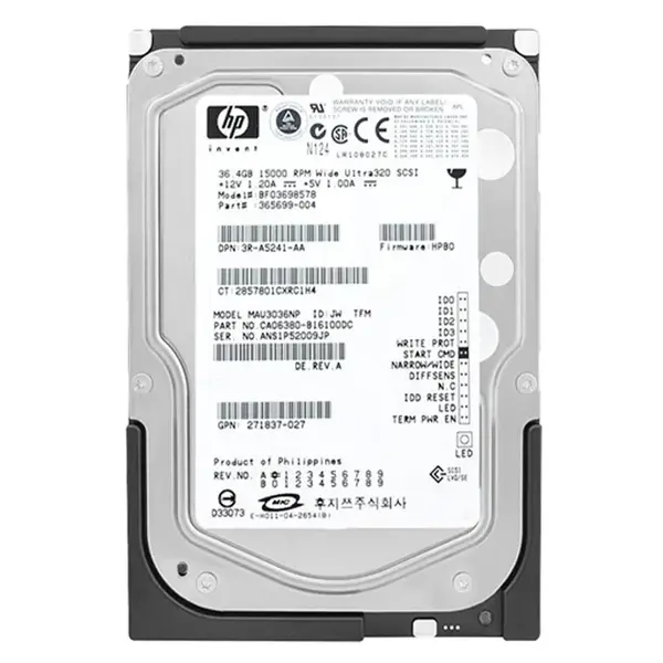 CA06380-B16100DC Fujitsu 36.7GB Ultra-320 SCSI 15K 3.5-inch 8MB Hard Drive