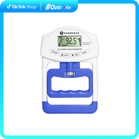 Handexer Hand Dynamometer Grip Strength Tester – 198 lbs/90 kg Digital Hand Strength Trainer, Compact & Portable for Sports...