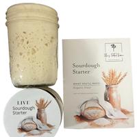 She’s Rooted Home Live Organic Sourdough Starter | Active, Beginner-Friendly, Ready to Use for Bake Bread, Pizza, Pancakes ...