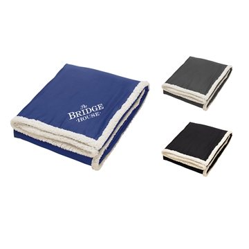 48 Promotional Sherpa Blanket - Fleece