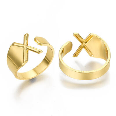 Alloy Cuff Finger Rings
