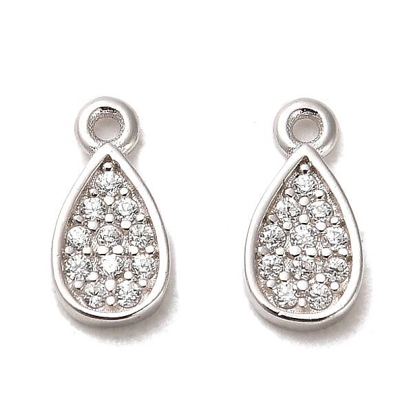 Rhodium Plated 925 Sterling Silver Pendant
