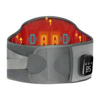 Portable Cordless Heating Pad with Massager, Wearable Heating Pads, Lower Back Massager, Adjustable Heating Temperature, Cord...