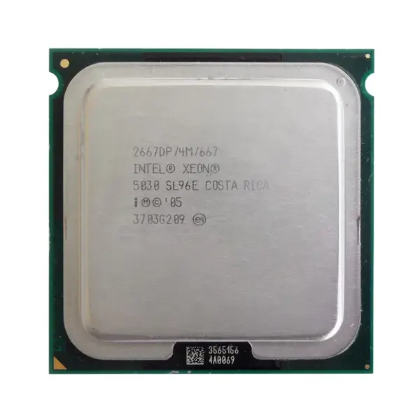 411724-001 HP 2.66GHz 667MHz FSB 4MB L2 Cache Socket LGA771 Intel Xeon 5030 Dual-Core Processor
