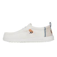 HEYDUDE Wally Summer Linen – Mens Comfortable Slip on Shoe