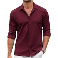 COOFANDY Men's Shirt Wrinkle Free Dress Shirt Long Sleeve Button Menswear Stylish Casual
