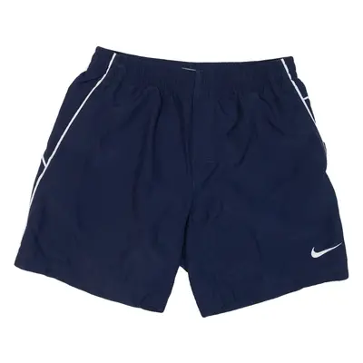 NIKE Mesh Lining Mens Swimming Shorts Blue Relaxed M W32