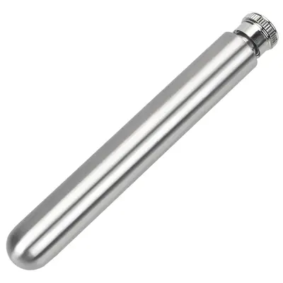 Stainless Steel Hip Flask, 1 Count Portable Round Bottom Wine Whisky Bottle, Wine Pot, Drinkware for Home Kitchen Party