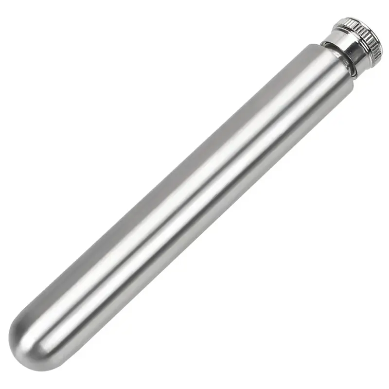 Stainless Steel Hip Flask, 1 Count Portable Round Bottom Wine Whisky Bottle, Wine Pot, Drinkware for Home Kitchen Party