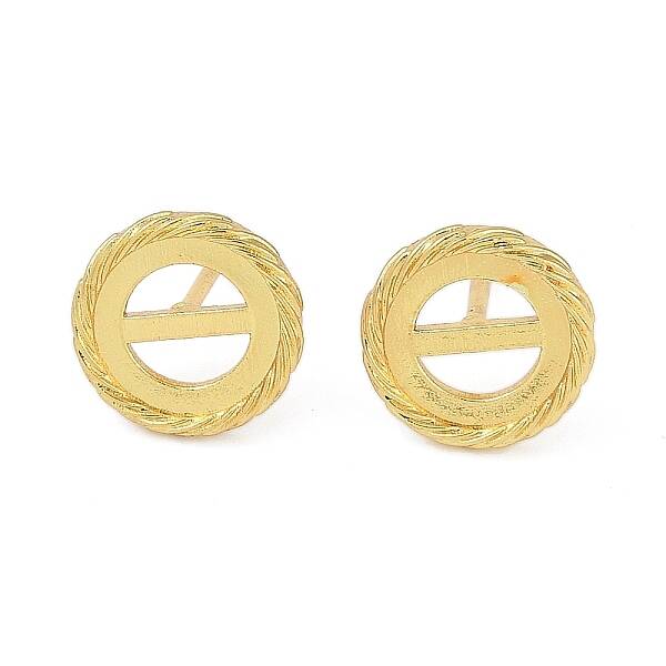 Brass Stud Earring Findings