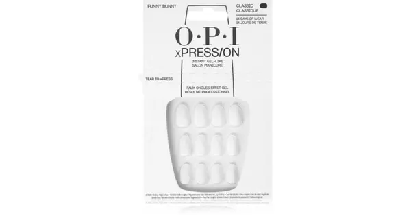 Opi Xpress-On Artificial Nails Iconic Shades Funny Bunny 30 U