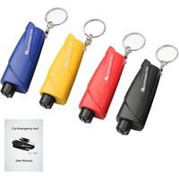 4-Pack 3-in-1 Glass Breaker and Seat Belt Cutter,Car Window Breaker Keychain Seatbelt Cutter,  Car Emergency Escape Tool with...