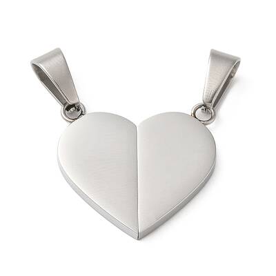 Non-Tarnish 304 Stainless Steel Split Pendants