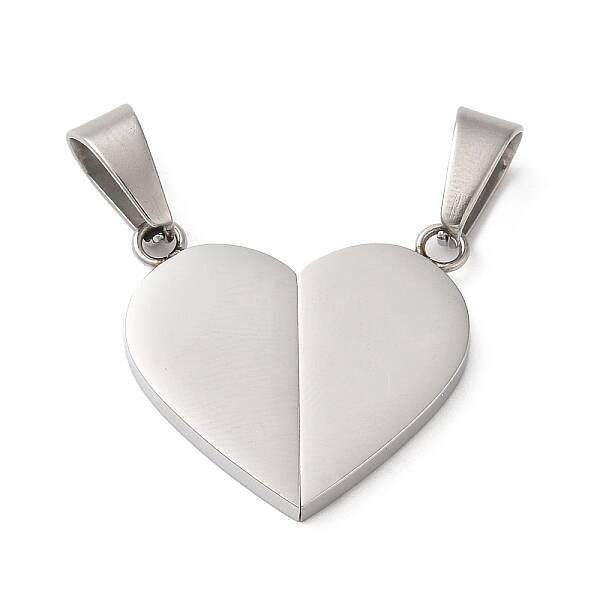 Non-Tarnish 304 Stainless Steel Split Pendants