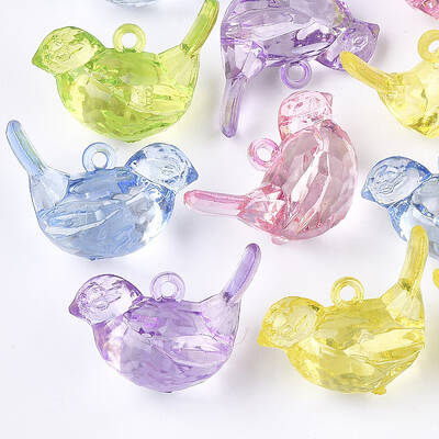 Transparent Acrylic Pendants