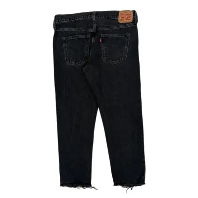 501 Levis Jeans - 32W 26L Black Denim | Size: 32″ waist