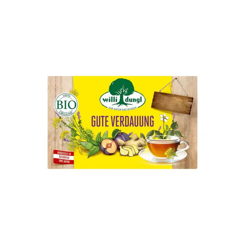 Willi Dungl Organic Herbal Tea Buona Digestion, 40 G