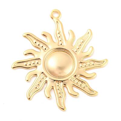Rack Plating Brass Pendants