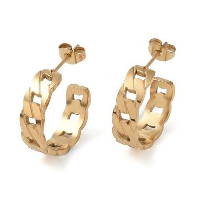 304 Stainless Steel Studs Earrings