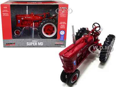 Farmall Super MD Narrow Front Tractor Red \