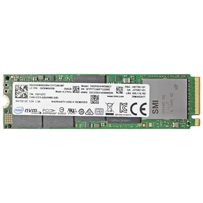 SSDPEKKW256G7X1 Intel 600p 256GB Triple-Level Cell PCI Express 3.0 x4 NVMe M.2 2280 Solid State Drive