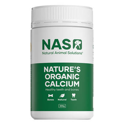Natural Animal Solutions - Nature's Organic Calcium 200 Gm