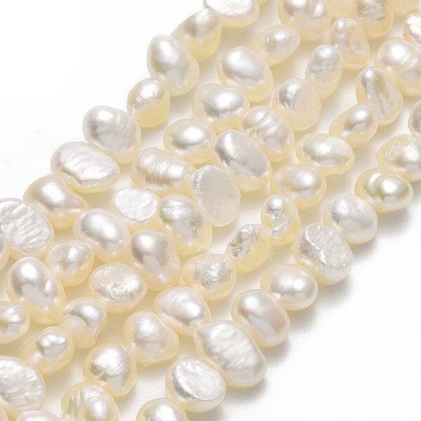 Natural Cultured Freshwater Pearl Beads Strands