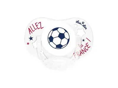 Luca e Lea Symmetrical Silicone Pacifier Go France 6-18 Months