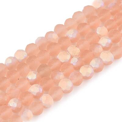 Transparent Glass Beads Strands