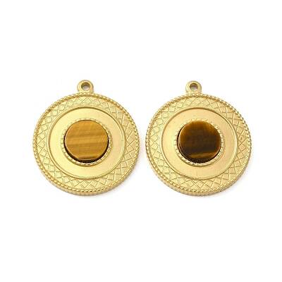 Natural Tiger Eye Pendants