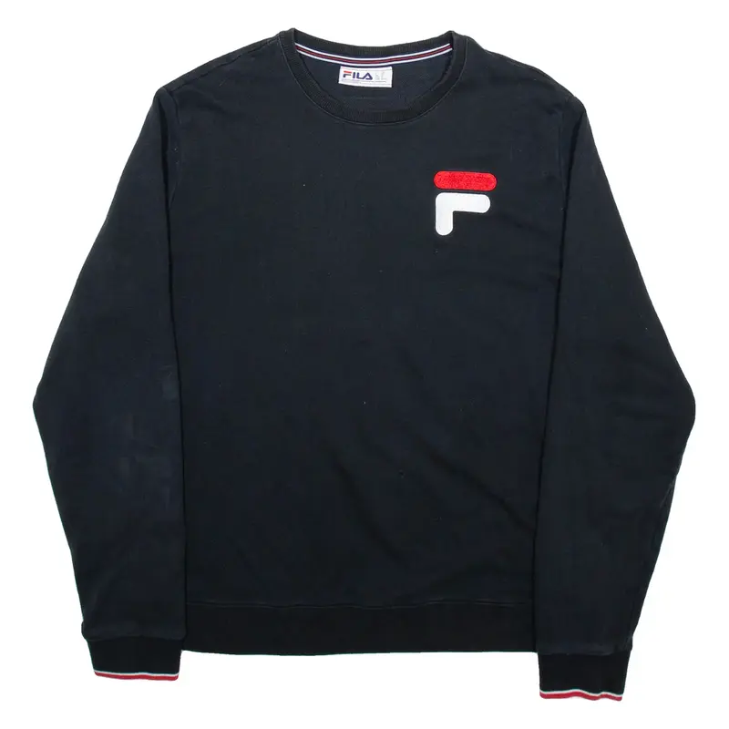 FILA Mens Sweatshirt Black XL