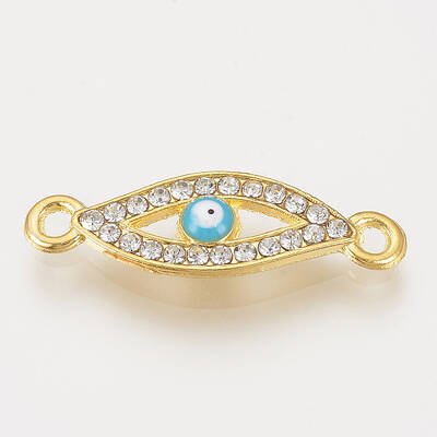 Alloy Rhinestone Links connectors