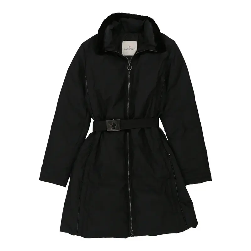 Pepper Grenoble Parc Sud Galaxie Moncler Coat - Medium Black Polyester | Size: medium