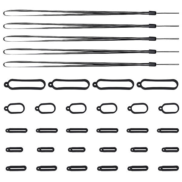 DIY Anti-lost Electronic Stylus & Lighter Pendant Neck Straps Making Kit