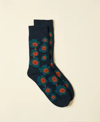 Women's Blossom Flowers Cotton Socks